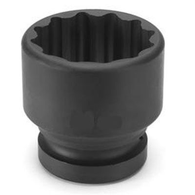 GRE6258M image(0) - Grey Pneumatic 1-1/2" Drive x 58mm Standard - 12 Point Socket