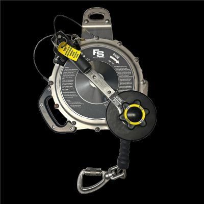 SRW4120050-4 image(0) - FALL SAFE Self Retracting Lifeline (SRL) - ENVIROSHIELD Series Confined Space SRL-RS - Confined Space Bracket -  ANSI Z359.14-2021 - Length: 50-feet
