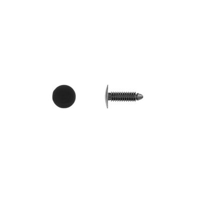 DCO9130PK image(0) - Disco Automotive Hardware 9130PK Engine Splash Shield Retainer, 23/32 in Dia Head x 1-1/16 in L Stem, Nylon, Black