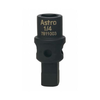 AST7811003 image(0) - Astro Pneumatic 1/4 Drive 1/4 Low Profile Nano Impact Socket