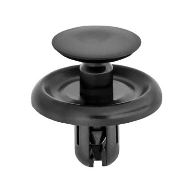 AVC20955 image(0) - AUVECO 20955 Push-Type with Drive Pin Engine Under Cover Retainer, 20 mm Dia Head x 10 mm L Stem, Nylon, Black