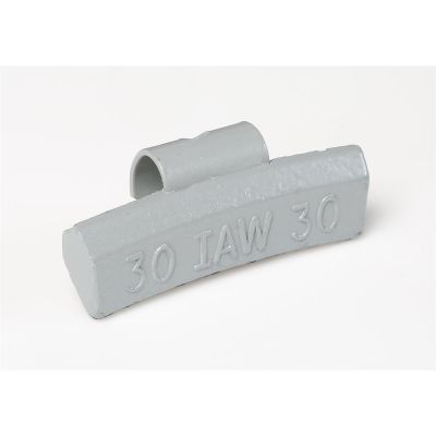PLO10722 image(0) - Plombco 10 g IAW style Plasteel clip-on weight