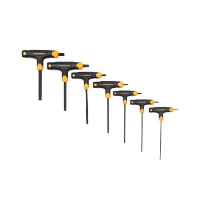 KDT83516 image(0) - GearWrench 7 Piece Metric T-Handle Ball End Hex Key Set