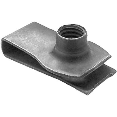 AVC10055 image(0) - AUVECO 10055 Extruded U-Nut, 3/8 in - 16 TPI Screw, Phosphate