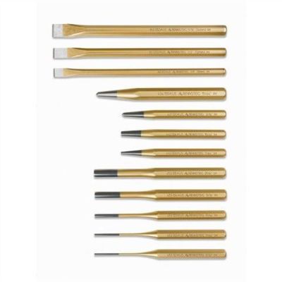 KNP9R400012 image(0) - KNIPEX 12 Pc Punch and Chisel Set