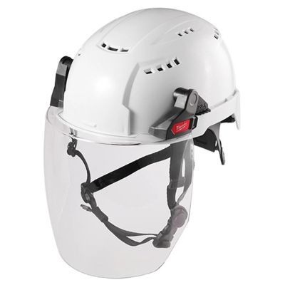 MLW48-73-1421 image(1) - Milwaukee Tool BOLT Full Face Shield - Clear Dual Coat Lens (Compatible with Milwaukee&reg; Safety Helmet [No Brim])