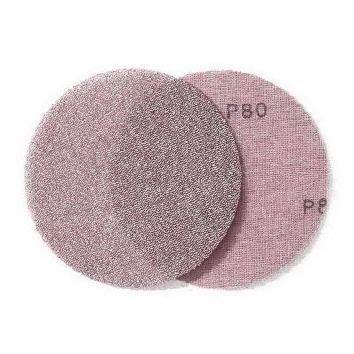 SUA82214 image(0) - Sunmight USA Corporation Sun Net 82214 Closed Coated Grip Disc, 6 in, P320 Grit, Premium Aluminum Oxide, Attachment