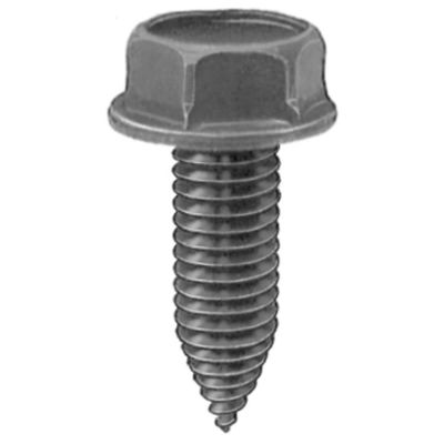 AVC12336 image(0) - AUVECO 12336 Hex Washer Head CA Point Body Bolt, M8 x 1.25 mm Screw x 25 mm L, Phosphate