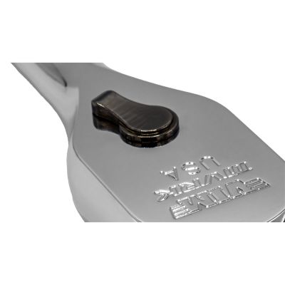 VIMR6USA image(0) - VIM Tools 3/8 Inch Drive 8 Inch OAL 90T Ratchet - Chrome