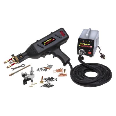 HSA9700 image(0) - H&S AutoShot UNI-9700 Dual-Spotter Stud Gun Kit for Aluminum and Steel Dent Pulling in Case