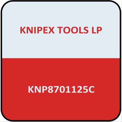 KNP8701125C image(1) - KNIPEX 5" Cobra Pliers Carded