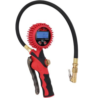 MILS-568 image(0) - Milton Industries Digital Pistol Grip Inflator Gauge Euro Chuck