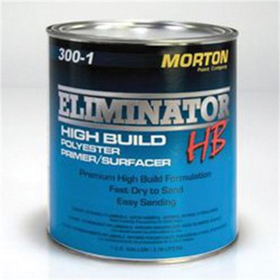 MTP300-1 image(0) - Morton Paint Morton 300-1 High Build Polyester Primer, 1 gal Can, Gray, 20 min Curing