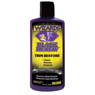 WZP66309 image(0) - Wizards Products Black Renew 66309 Trim Exterior Treatment, 8 oz, Off-White