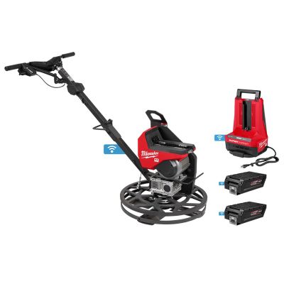 MLWMXF324-2HD image(0) - Milwaukee Tool MX FUEL 24" Walk-Behind Edging Trowel Kit