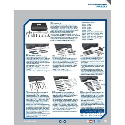 OTC4534 image(1) - OTC Multi Purpose Bearing and Pulley Puller Set