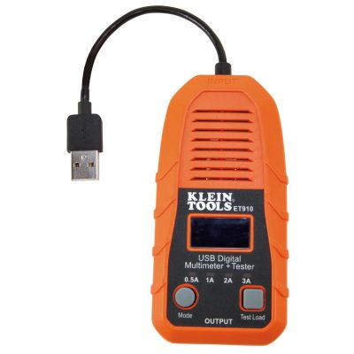 KLEET910 image(0) - Klein Tools USB Digital Meter and Tester, USB-A (Type A)