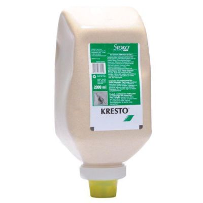 SHN87045 image(0) - Stockhausen ATP 87045 Heavy-Duty Hand Cleaner, 2 L Soft Bottle, Paste, Beige, Fragrant