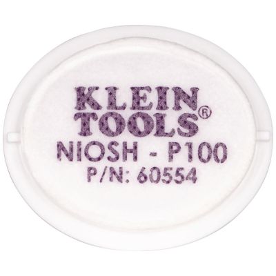 KLE60552 image(0) - Klein Tools P100 Half-Mask Respirator, M/L