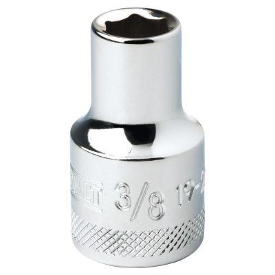 DWTDWMT19294B image(0) - DEWALT 1/2" 6 Pt Std Socket 3/8