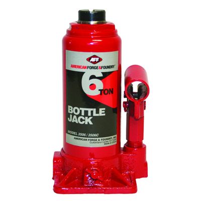 INT3506 image(0) - American Forge & Foundry AFF - Bottle Jack - 6 Ton Capacity - Manual - Heavy Duty