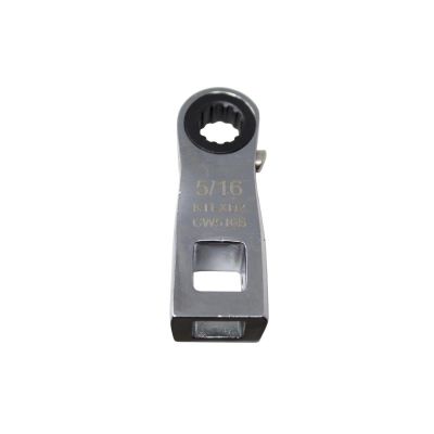 KTIXD2CW516S image(0) - K Tool International Ratcheting Crowfoot Wrench 5/16 Inch 3/8 Inch Drive