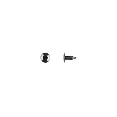 DCOJL-33 image(0) - Disco Automotive Hardware JL-33PK Trim Panel Retainer, 3/4 in Dia Head x 31/32 in L Stem x 5/16 in Hole, Nylon, Black