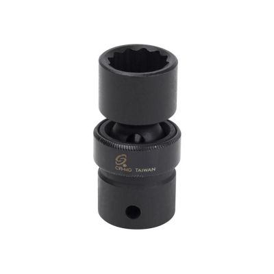 SUN221ZUM image(0) - SUNEX 1/2" Dr. 21mm 12 Point Deep Universal Impact socket