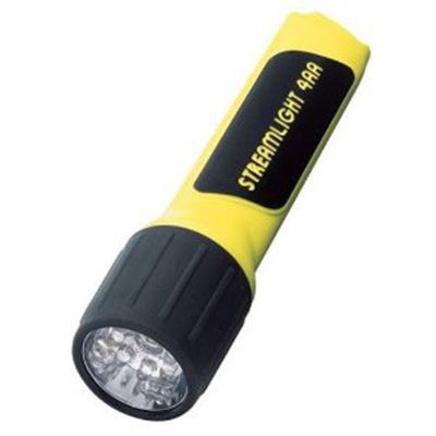 STL68201 image(0) - Streamlight 67 Lumen 4AA LED Flashlight - Alkaline batteries - Box - Yellow