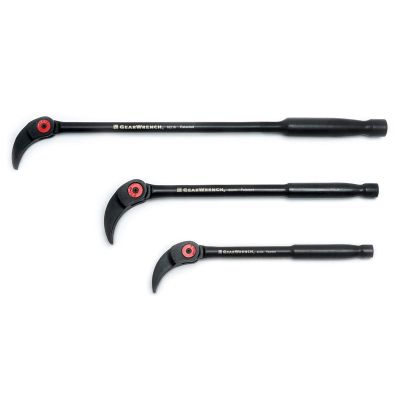 KDT82301D image(0) - GearWrench 3 Piece Indexing Pry Bar Set 8 Inch, 10 Inch & 16 Inch