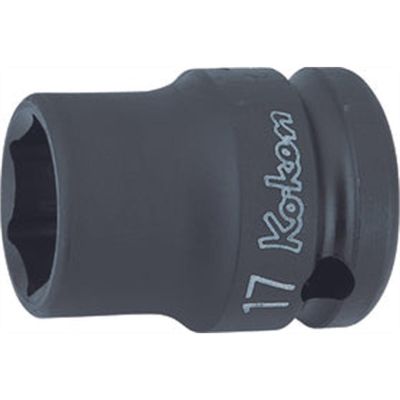 KKN14401A-9-16 image(0) - Ko-ken USA 14401A-9/16 1/2 Sq. Dr. Socket 9/16 6 point Length 38mm Thin walled