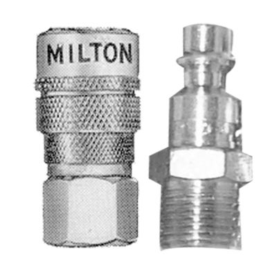 MIL711 image(1) - Milton Industries 1/4" F. Body & M. Plug M-Style