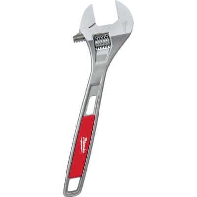 MLW48-22-7415 image(1) - Milwaukee Tool 15" CHROME PLATED ADJUSTABLE WRENCH