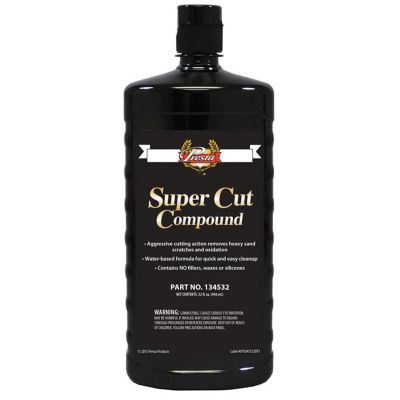 PES134532 image(0) - Presta 134532 Super Cut Compound, 32 oz Bottle, Off-White