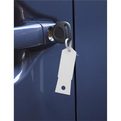 PETFB-P9933-23 image(0) - Petoskey Plastics White Plastic Key Tags- 1,000/Box