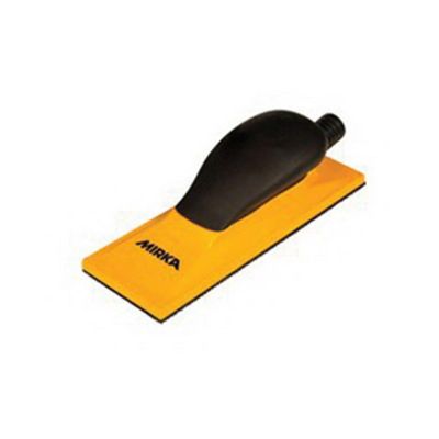 MRKMVHB38 image(0) - Mirka Abrasives MVHB38 Hand Sanding Block, 70 mm W x 198 mm L, Hook and Loop Attachment
