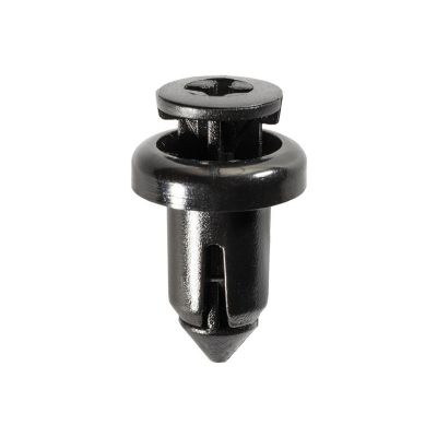 AVC17206 image(0) - AUVECO 17206 Push-Type Screw-Type with Open End Type 1 Bumper Cover Retainer, 15 mm Dia Head x 12 mm L Stem, Nylon