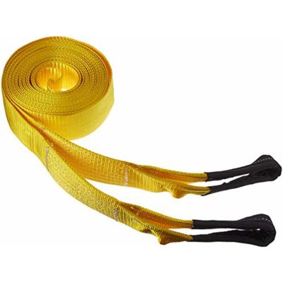 KTI73812 image(2) - K Tool International Tow Strap With Looped End 3in. x 30ft. 30,000lbs
