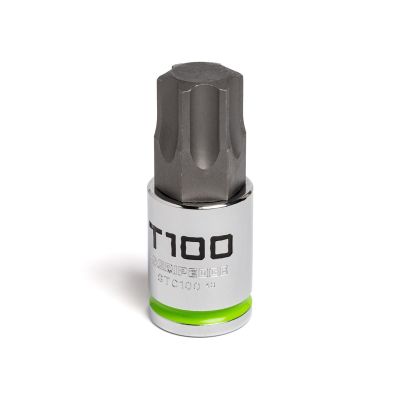 GETSTC100 image(0) - Grip Edge Tools 1/2" Dr RPT Star Bit Socket T100