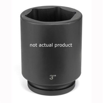 GRE4120D image(1) - Grey Pneumatic 1" Drive x 3-3/4" Deep Socket