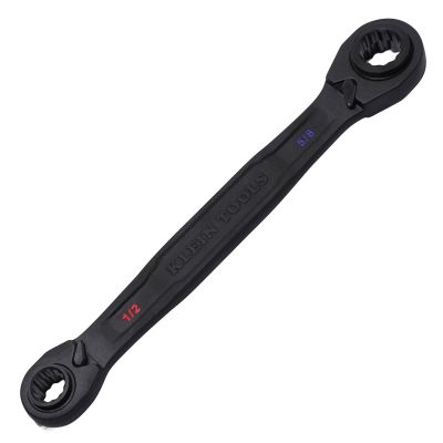 KLE68206 image(0) - Klein Tools Ratcheting Box Wrench 13/16 x 7/8-Inch