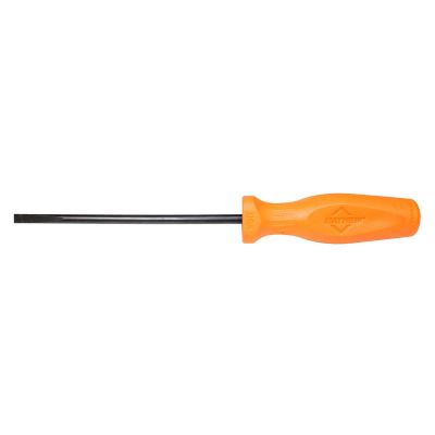 MAY27325HVO image(0) - Mayhew Mayhew Hi Vis Orange Slotted 1/4-Inch x 6-Inch Screwdriver