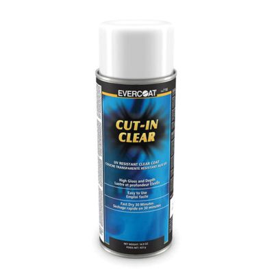 FIB718 image(0) - Fibre glass Evercoat Cut-In Clear 100718 1K Clearcoat, 14.9 oz Aerosol Can