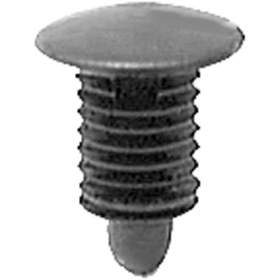 AVC14921 image(0) - AUVECO 14921 Single Head Weatherstrip Retainer, 10 mm Dia Bottom Head, Nylon, Black