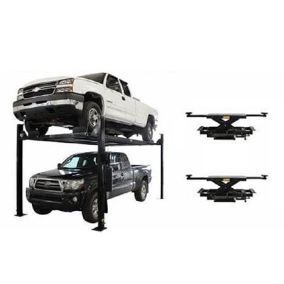 ATEXH-PRO8EXTL-COMBO image(0) - Atlas Automotive Equipment Atlas Equipment PRO8000EXT-L 4 Post Lift + RJ35 Sliding Jacks Combo (WILL CALL)