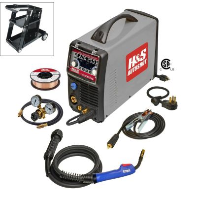 HSW6222P image(0) - H&S Autoshot 200A MultiMIG Welder Package with welding cart