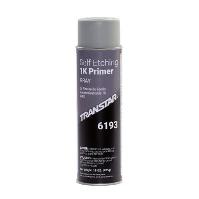 TRP6193 image(0) - Transtar Autobody Products 6193 - Self-Etching 1K Primer - 20 oz Aerosol Can - Gray