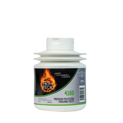 HIT4160 image(0) - High Teck Products 4160 Premium Polyester Finishing Putty, Beige, Liquid, 268 g/L VOC