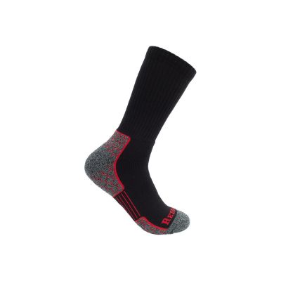 RDB0001 image(0) - Redback Boots USA Men's HEX Elite Crew- Black/Red