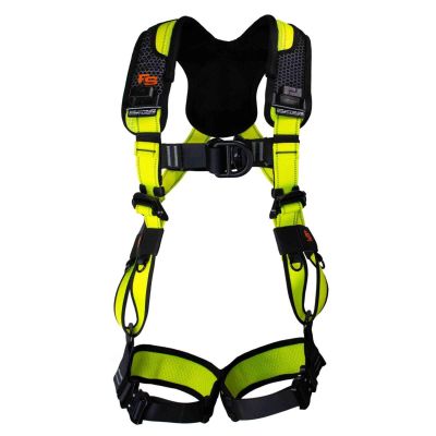 SRWFS242ICD-SM image(0) - FALL SAFE Safety Harness - FLEX COMFORT Series - Vest Style Climbing - Size: S/M